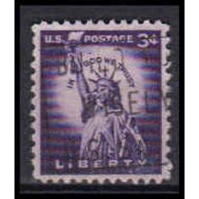 Used 1035 3c Statue of Liberty Very Fine KA5760