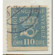 Sweden Stamp Scott #154, Used