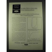 1967 Ford Motors Ad - Radiation-Induced Polymerization