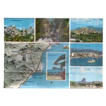 multiview, BENIDORM, SPAIN used postcard 1970s unclear pm =