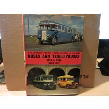 BUSES and TROLLEYBUSES TO 1945 by David Kaye 1970 h/b in d/j pub. by Blandford #