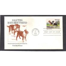 FDC Artmaster 2098 20c Beagle-Terrier (Cachet-U/A) CV401562