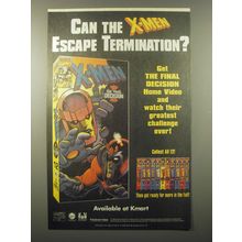 1994 Polygram Video X-Men Home Videos Ad - Can the X-Men escape termination?
