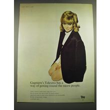1968 Gagniere Telextra Ad - Gagniere's Telextra has a way of getting round