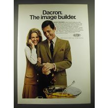 1968 Du Pont Dacron Hickey-Freeman Suit Ad - Dacron. The image builder