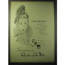 1948 Charles of the Ritz Revenescence Skin care Ad - I have two ages!