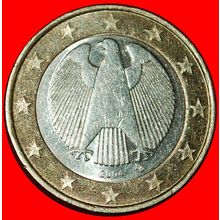 PHALLIC TYPE(2002-2006):GERMANY★1 EURO 2004D BAVARIA LUSTRE★LOW START★NO RESERVE