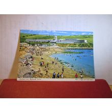 BOWLEAZE COVE, WEYMOUTH, DORSET. used vintage postcard John Hinde dated 1967 =