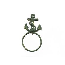 Pack Of 2] Antique Bronze Cast Iron Anchor Towel Holder 8.5""