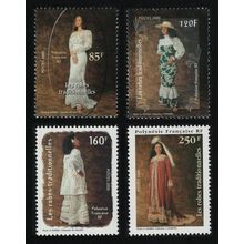 Fr. Polynesia Traditional Costumes 4v 2000 MNH SG#883-886