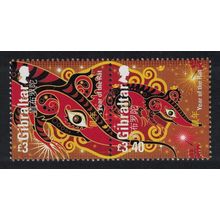 Gibraltar Chinese New Year of the Rat 2v Pair FV£6.40 2020 MNH SG#1883-1884
