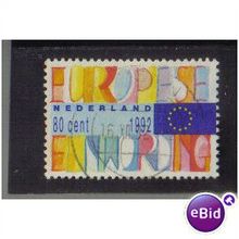 NETHERLANDS 1992 EUROPEAN SINGLE MARKET 80C F/U SG1656