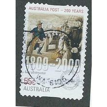 AUS 2009 55c (S/A) '200TH ANN OF AUST POST- NICHOLLS ' FINE USED (EBID35-933)