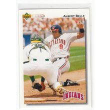 1992 Upper Deck Albert Belle baseball card 137 -Indians