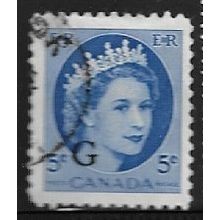 1954/1962 SG O205 - fine used (o)
