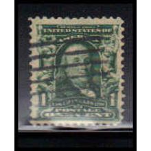 Used 300 1c Benjamin Franklin Fine K0739