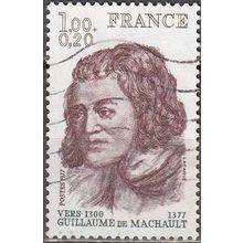 France 1977 Michel 2053 O Cote (2008) 0.60 € Guillaume de Machault