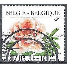 Belgique 1997 Michel 2784BDL O Cote (2008) 2.20 € Rhododendron Cachet rond