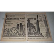 1956 Helen of Troy Movie Ad - Whole World Will Know