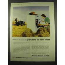 1956 Shell Chemical Ad - Partners in New Ideas