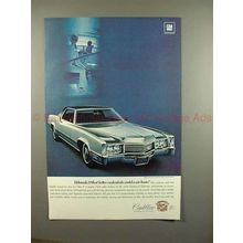 1970 Cadillac Eldorado Car Ad, What Better Credentials!