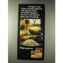 1978 Uncle Ben's Long Grain & Wild Rice Ad - All Right