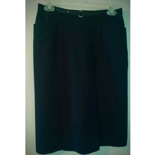 Pre-Owned Women’s Black I E Dress Skirt (Size 8)