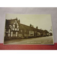 HIGH STREET, LACOCK, WILTSHIRE. unused postcard RP by Sweetman 1950s =