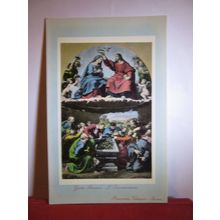 L' INCORONAZIONE, by Giulio Romano unused vintage postcard #