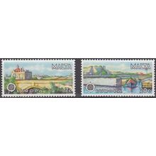 Malta 1977 Michel 554 - 555 Neuf ** Cote (2006) 2.00 € Europa CEPT Paysages