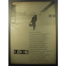 1960 Look Magazine Advertisement - Austere as its heritage, stern and bleak