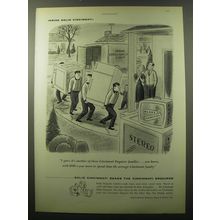 1960 Cincinnati Enquirer Magazine Ad - cartoon by Robert Day