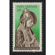 Vatican Fifth Death Centenary of Pope Nicholas 60L 1955 MNH SG#222