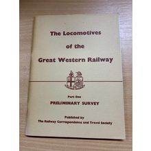 1968 "THE LOCOMOTIVES OF THE GWR - PART 1 - PRELIMINARY SURVEY" PB BOOK (P2)