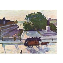Albert Marquet De Pont Neuf In The Sun Painting Postcard