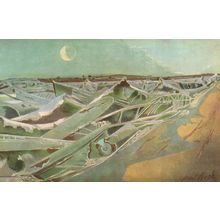 Paul Nash Totes Meer Oil On Canvas Painting Tate Gallery Postcard