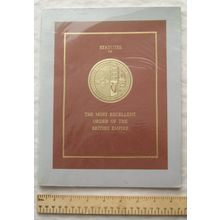 1986 Statutes of The Most Excellent Order of the British Empire Francis Wm Leath