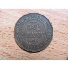 Australia 1916i (Calcutta) 1 Penny Coin