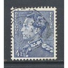 Belguim.SG771 4f King Leopard III (Blue).Fine Used.Dec14