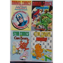 MARVEL 1987 ' mini comic set ' GIVE AWAY