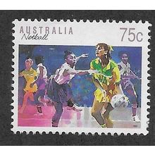 AUS 1989 75c 'SPORTS - NETBALL' FINE USED (EBID67-316)