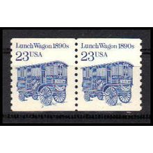 2464 23c Lunch Wagon Very Fine MNH Dry Gum CNP Left 3 PA1148