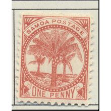 Western Samoa Stamp Scott #12, Mint Hinged