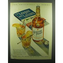 1945 Kentucky Tavern Ad - Aristocrat of Bonds