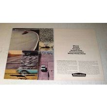 1964 B.F. Goodrich Tires Ad - Whoosh Scrunch Kersplash