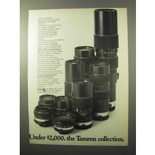 1970 Tamron Lenses Ad - Under $2,000 The Collection