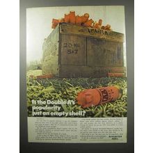1970 Winchester Double A Shotgun Shell Ad - Popularity