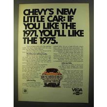 1971 Chevrolet Vega 2300 Ad - Chevy's New Little Car