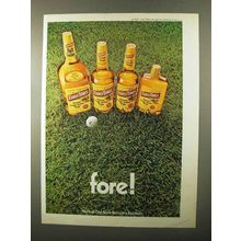 1971 Early Times Bourbon Ad - Fore!