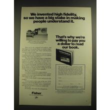 1971 Fisher Hi-Fi Systems Ad - We Invented High Fidelity